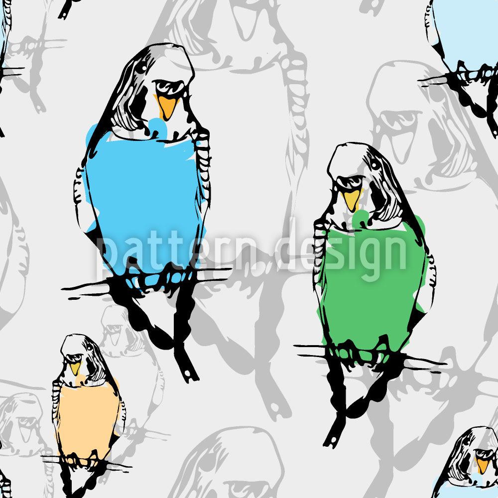 patterned-wallpaper-budgies