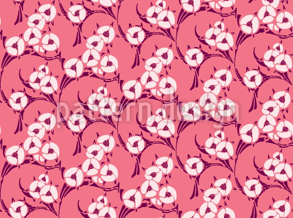 patterned-wallpaper-une-chanson-en-rose