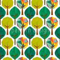 patterned-wallpaper-geometric-trees