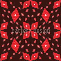 patterned-wallpaper-matrix-of-rhombs