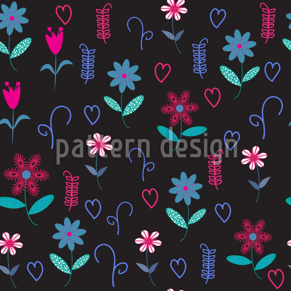 patterned-wallpaper-dancing-garden-pleasures-at-night