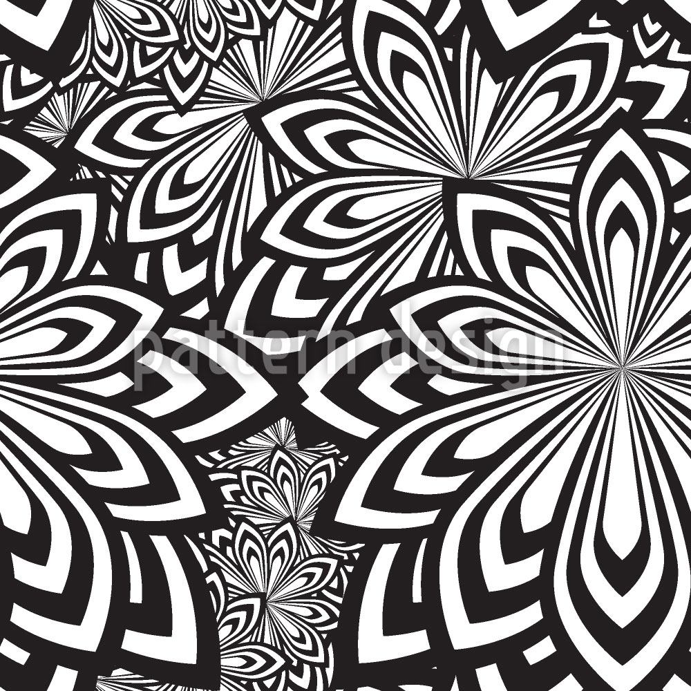 patterned-wallpaper-psychedelic-flowers