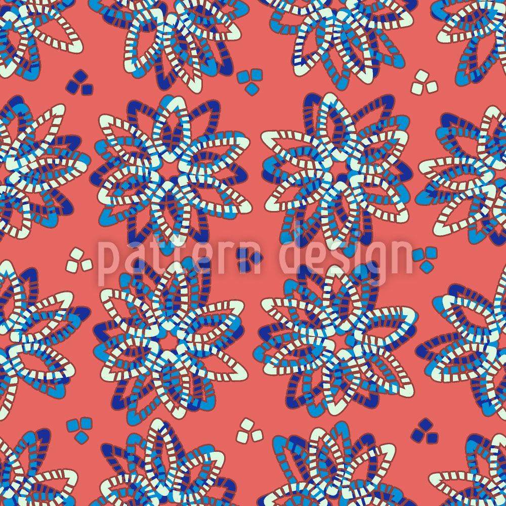 patterned-wallpaper-stone-flowers