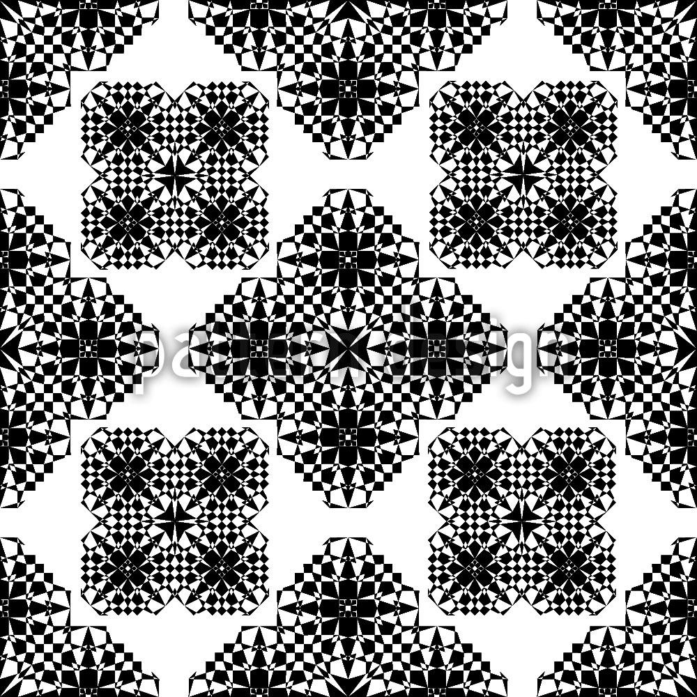 patterned-wallpaper-lace-geometry