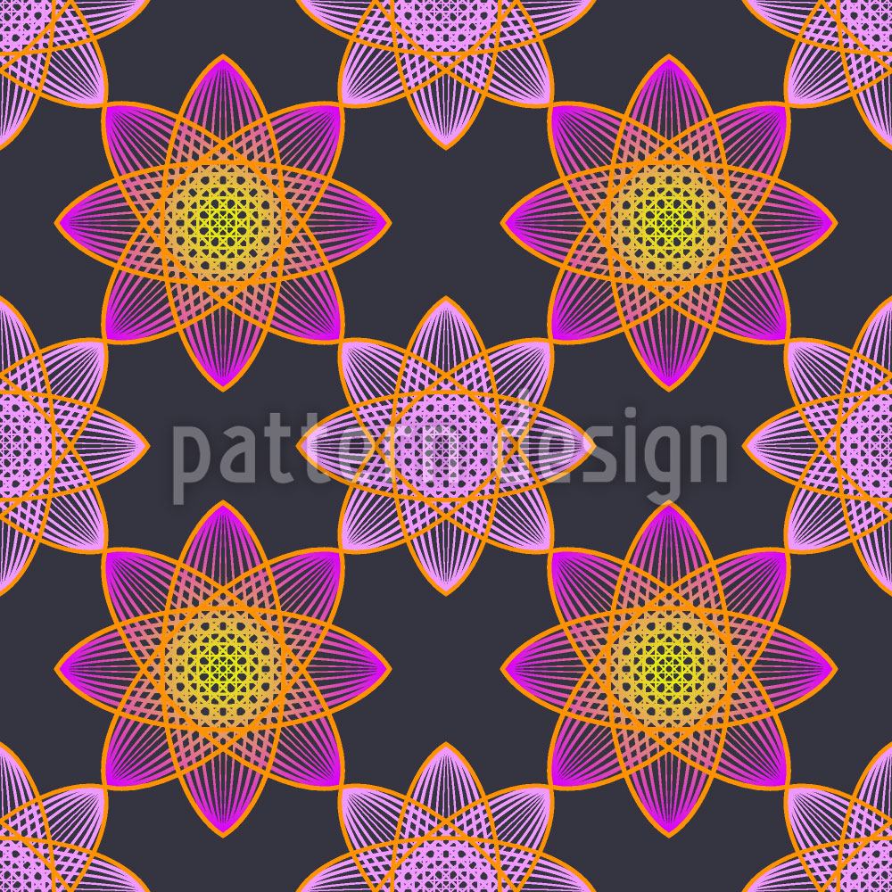 patterned-wallpaper-lotus-stars