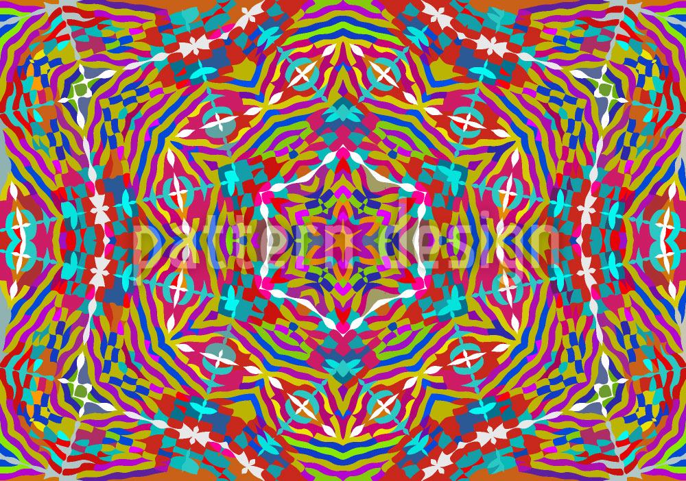 patterned-wallpaper-kaleidoscope-expression