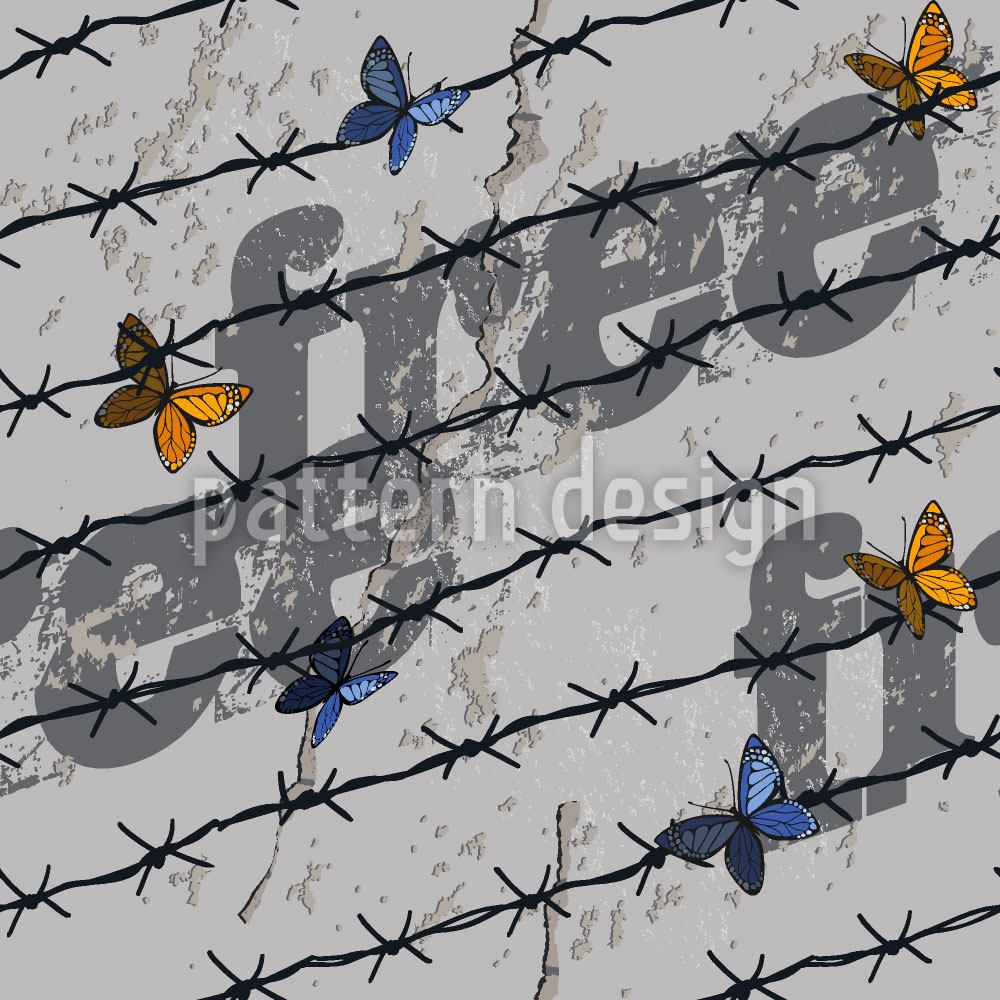 patterned-wallpaper-the-freedom-of-the-butterflies