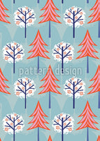 patterned-wallpaper-snow-trees