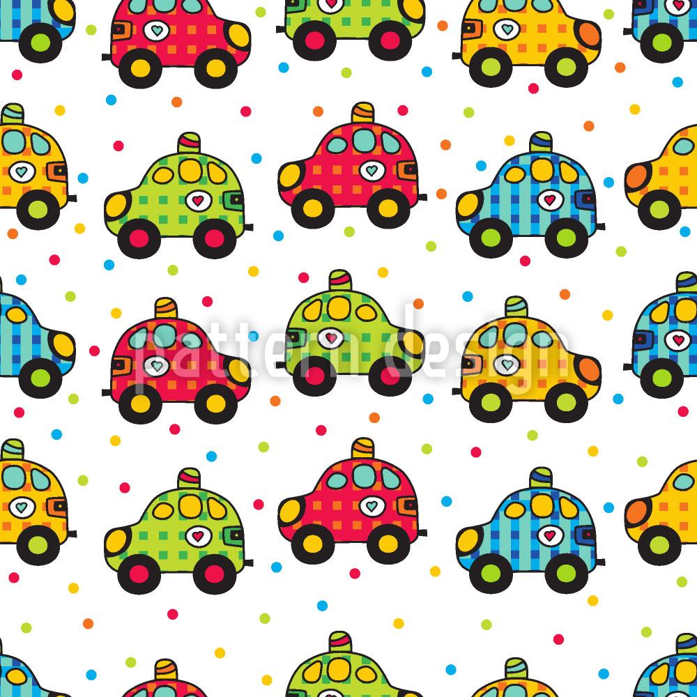 patterned-wallpaper-rescue-car-with-heart