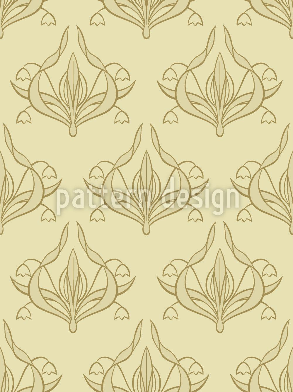 patterned-wallpaper-lily-beige