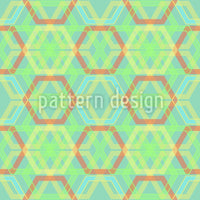 patterned-wallpaper-hexagonia-verde