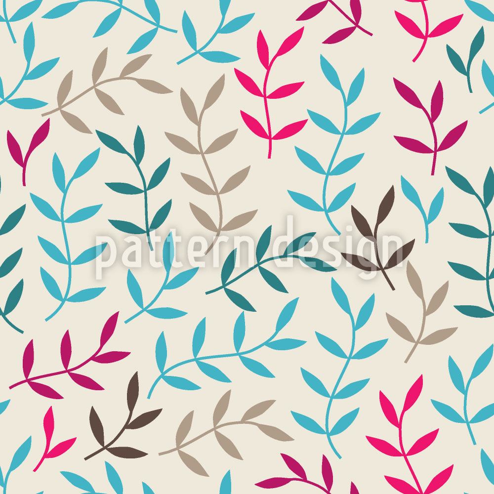 patterned-wallpaper-leaves-bohemian