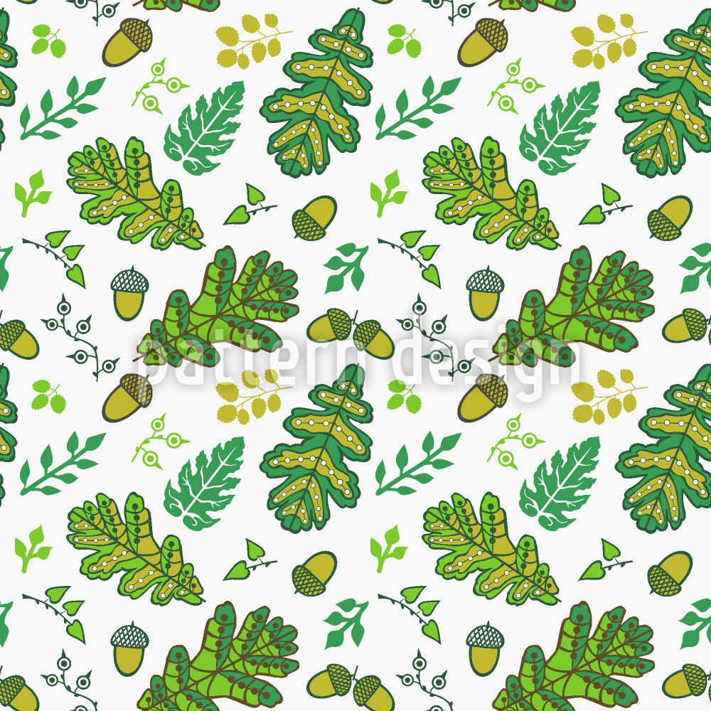 patterned-wallpaper-acorn-and-leaf-in-the-prague-spring