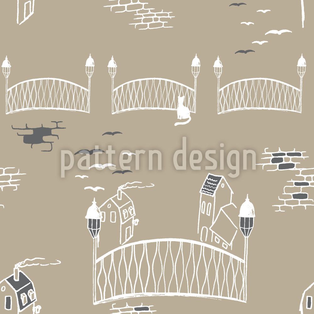 patterned-wallpaper-kitten-bridge-in-paris