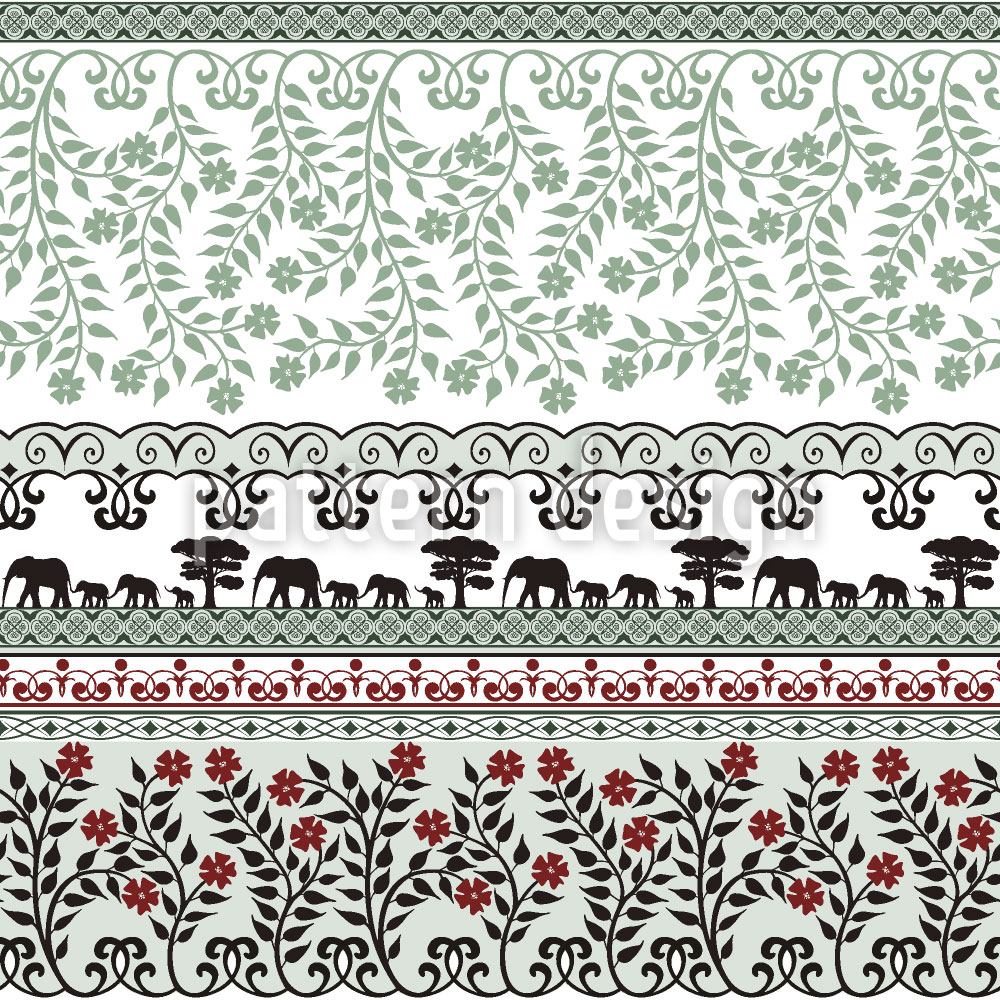 patterned-wallpaper-romantic-safari-in-spring