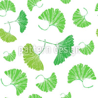 patterned-wallpaper-ginkgo-leaves