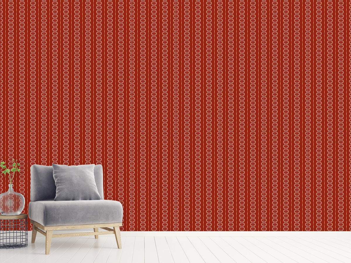 patterned-wallpaper-leaf-stripes