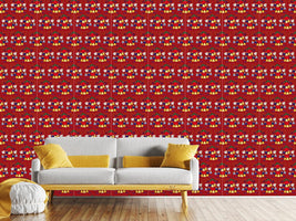 patterned-wallpaper-carillon-red