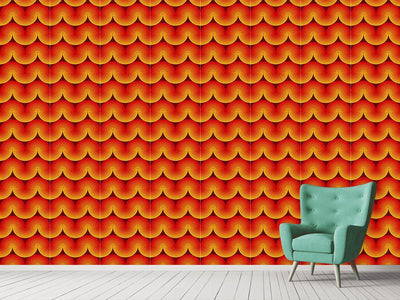 patterned-wallpaper-fire-snake