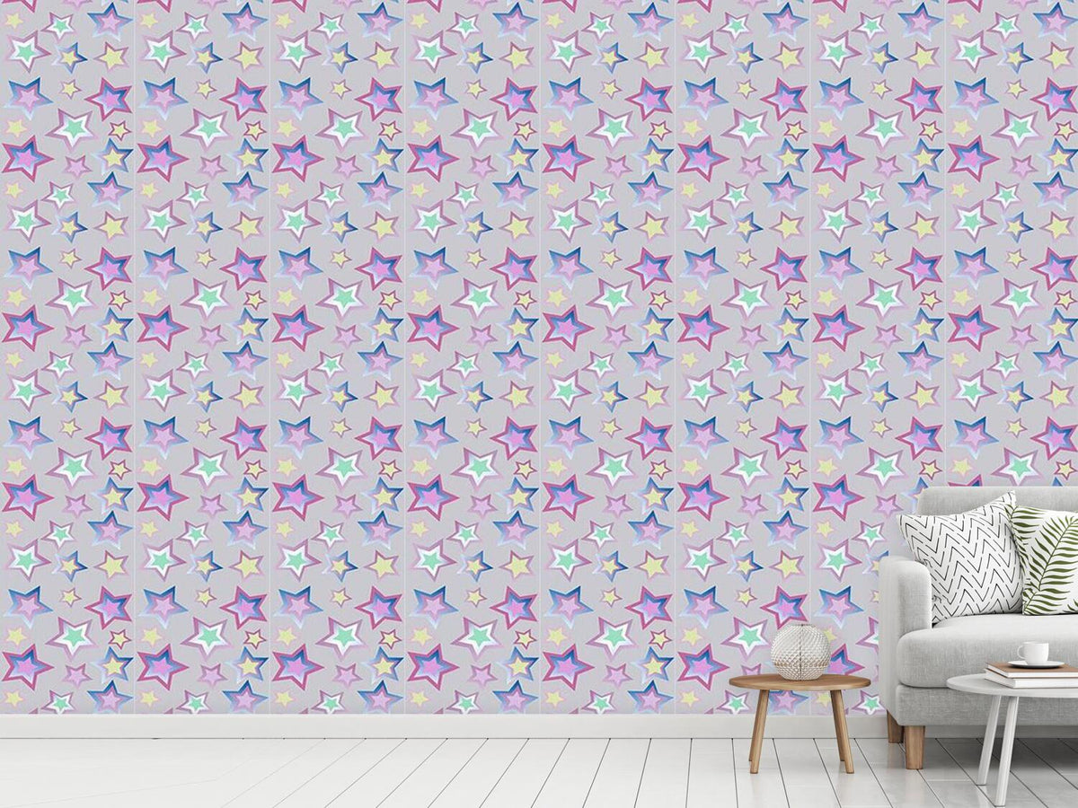 patterned-wallpaper-star-flakes