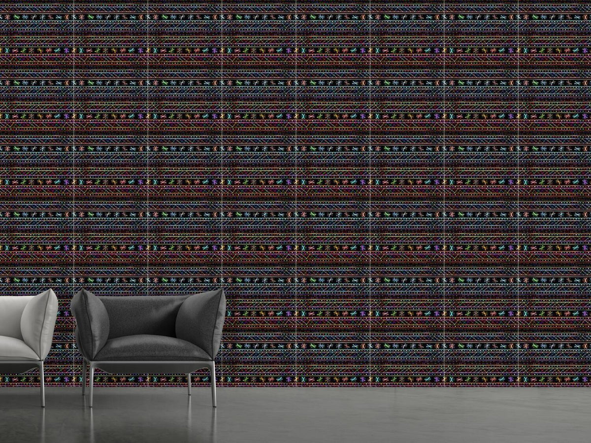 patterned-wallpaper-drawing-in-the-ethno-disco