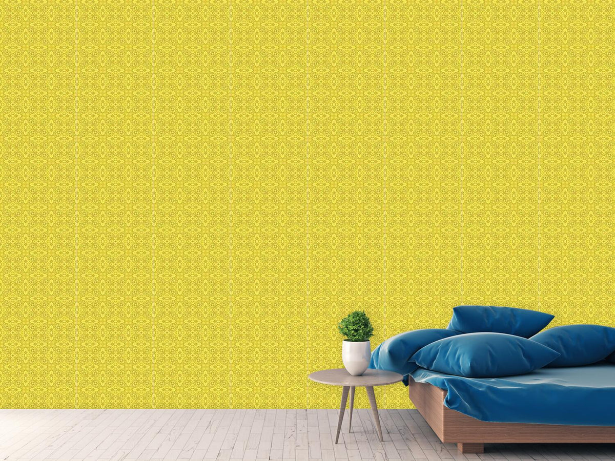 patterned-wallpaper-lemon-geometry