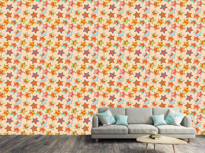 patterned-wallpaper-starlets