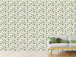 patterned-wallpaper-exotic-florets