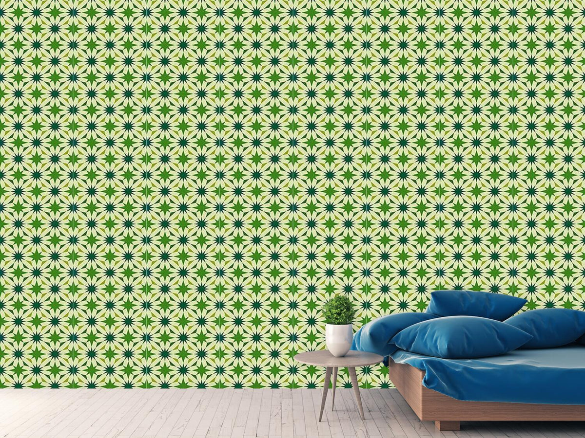 patterned-wallpaper-etoiles-du-vert