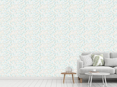 patterned-wallpaper-delicate-diamond-mosaic