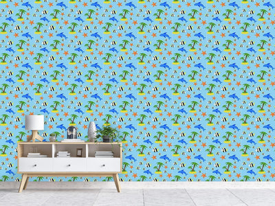 patterned-wallpaper-tropical-island