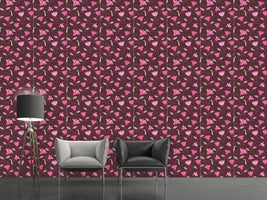 patterned-wallpaper-fairytale-magic-flowers