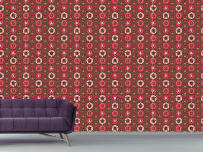 patterned-wallpaper-floralie-brown