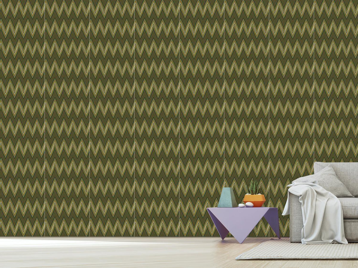 patterned-wallpaper-zig-zag-green