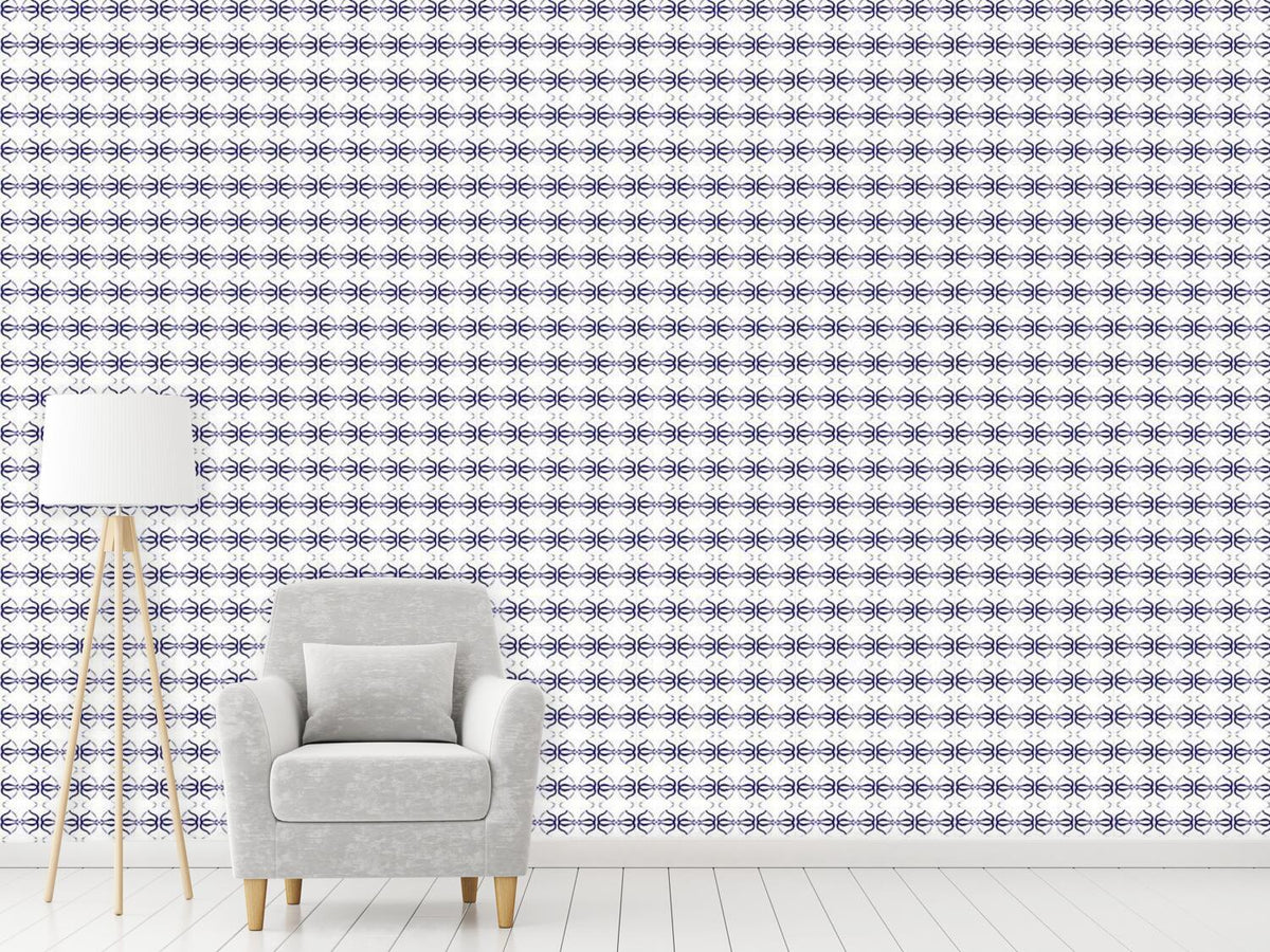 patterned-wallpaper-flower-cups