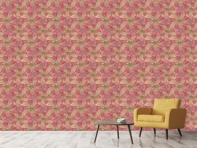 patterned-wallpaper-turning-wheels-apricot