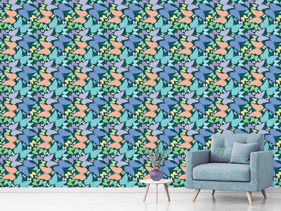 patterned-wallpaper-butterflies-in-blue