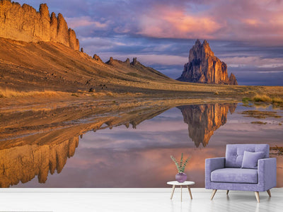 photo-wallpaper-reflection-of-shiprock-x