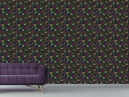 patterned-wallpaper-flower-swirls