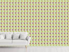 patterned-wallpaper-violas