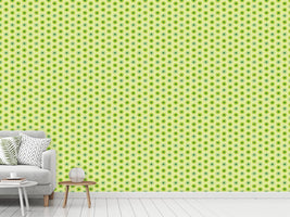 patterned-wallpaper-lime-flowers