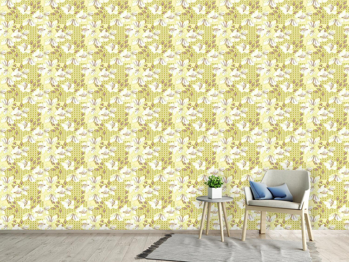 patterned-wallpaper-oriental-blossoms-vanilla