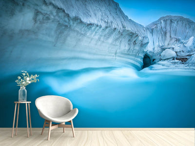 photo-wallpaper-glacier-river-cave