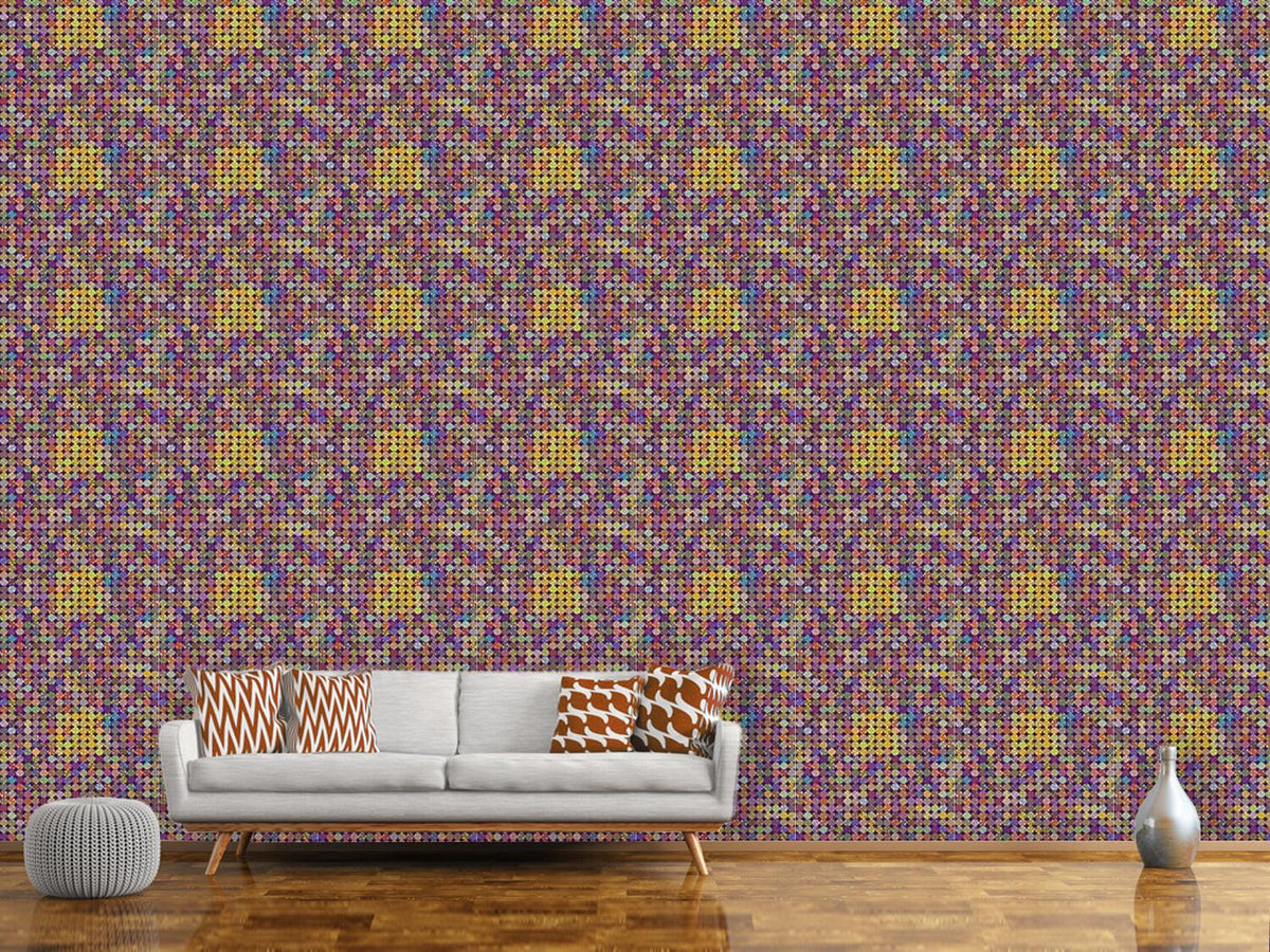 patterned-wallpaper-pixeled-dots