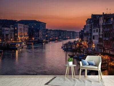 photo-wallpaper-venice-grand-canal-at-sunset