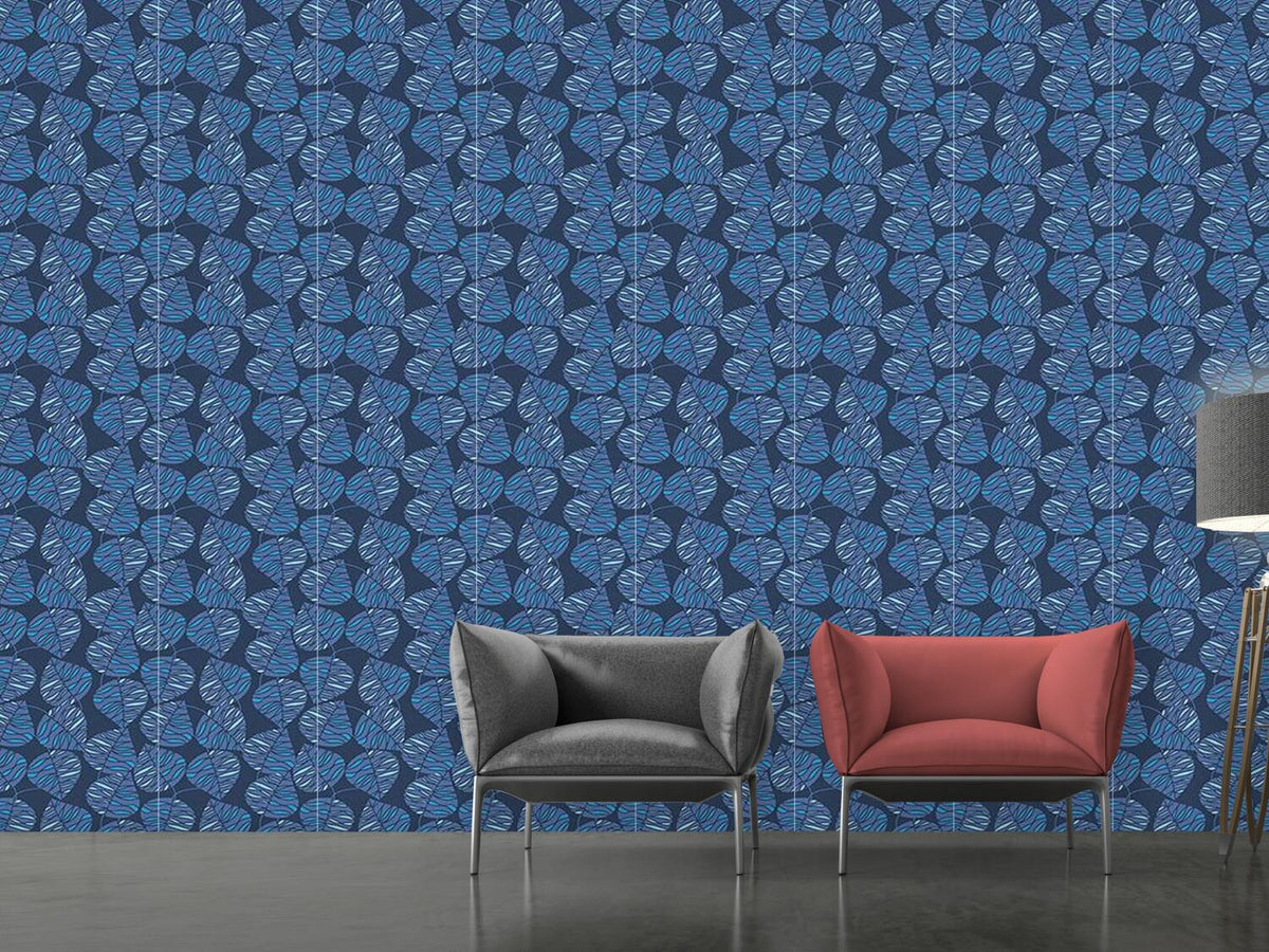 patterned-wallpaper-marine-blue