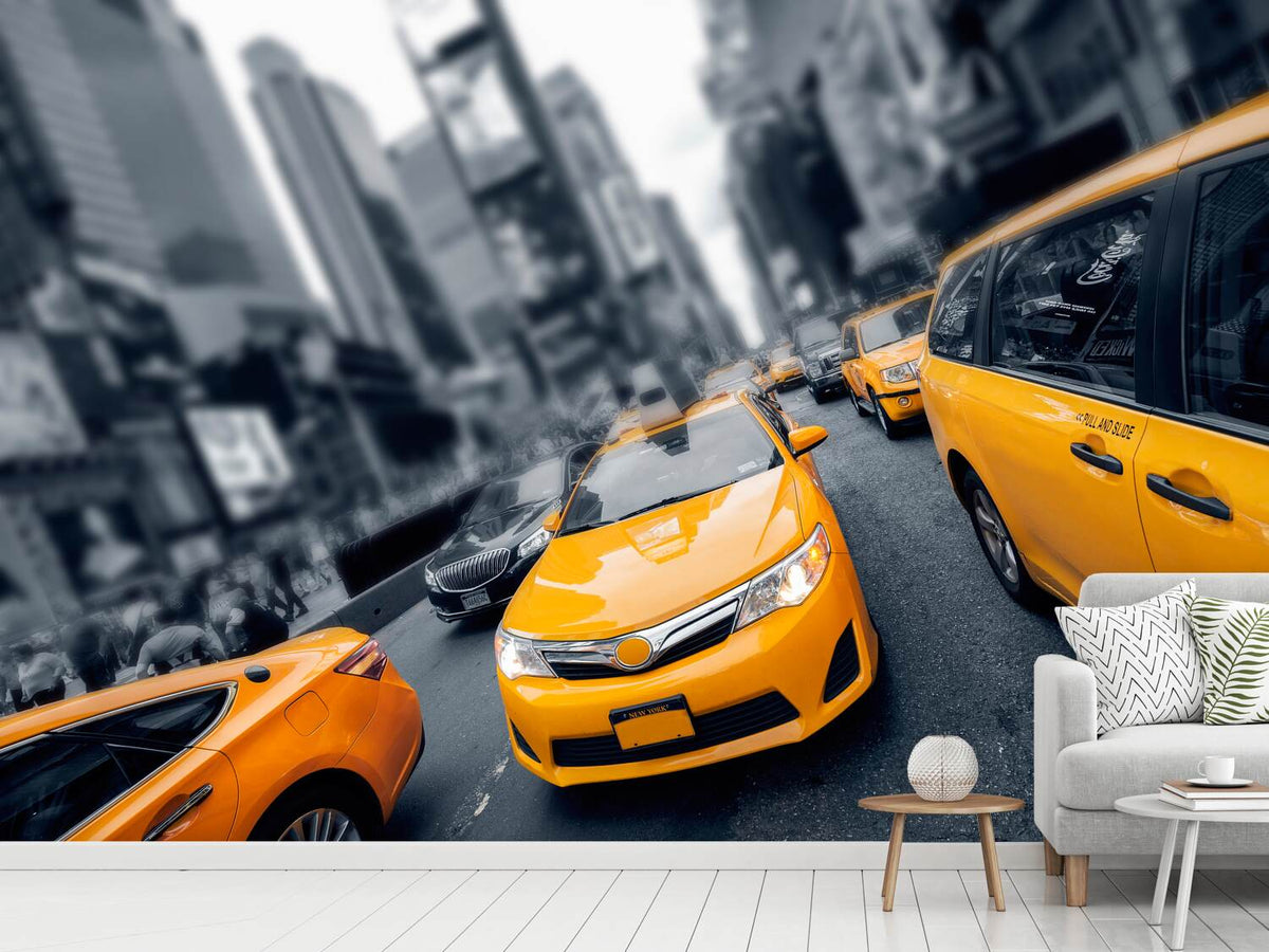 photo-wallpaper-taxi-in-nyc