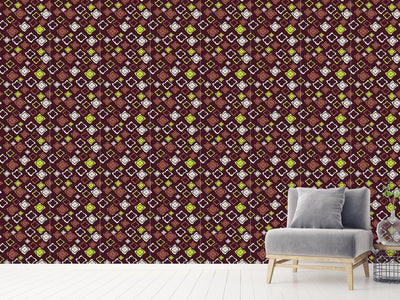 patterned-wallpaper-chestnut-flowers