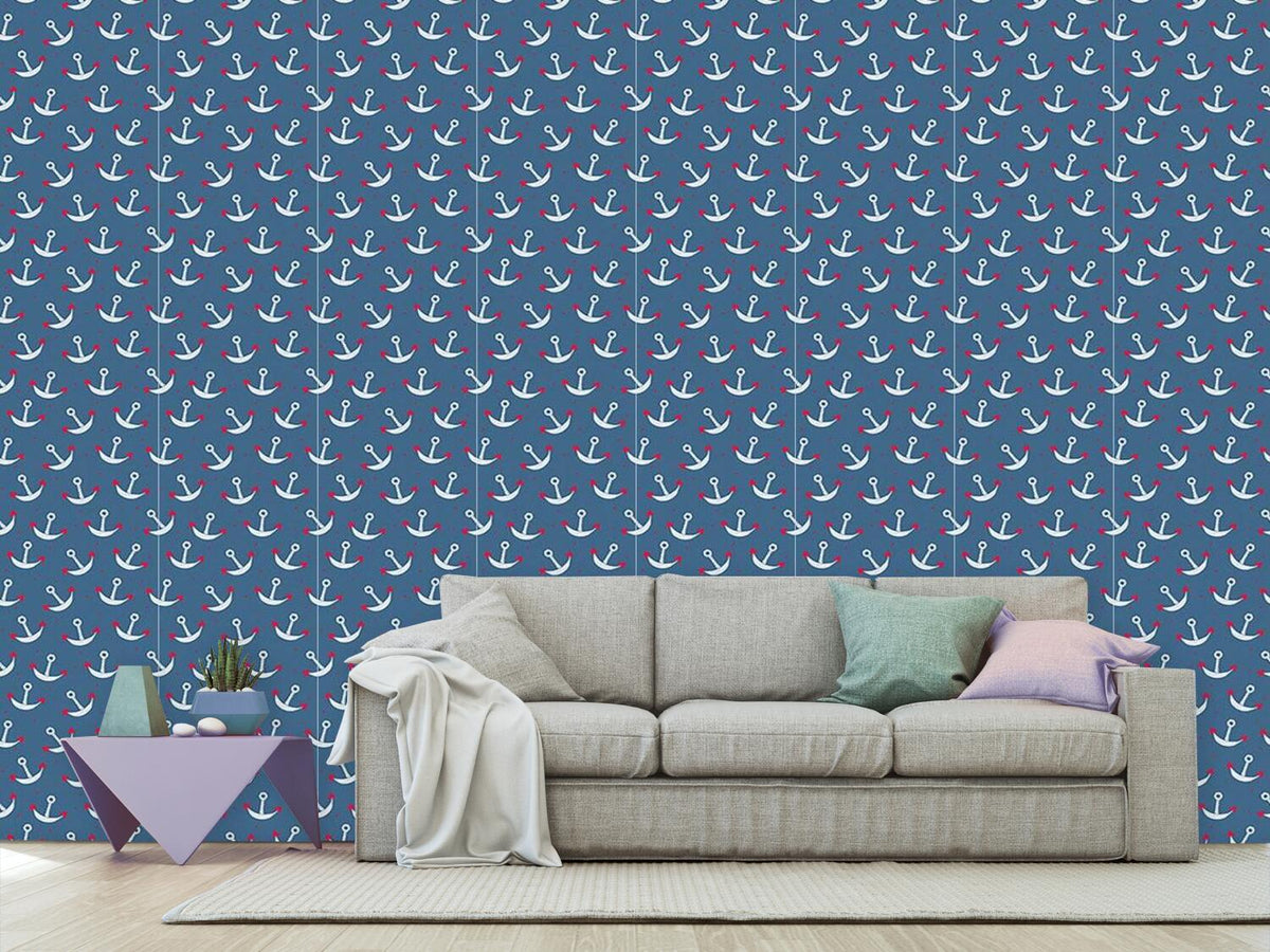 patterned-wallpaper-love-is-anchor