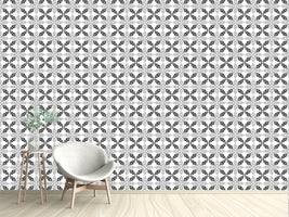 patterned-wallpaper-moroccan-bw